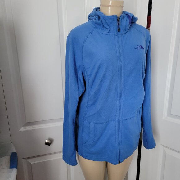 The North Face Womens Mezzaluna Fleece Hoodie - Picture 4 of 15
